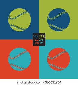 Baseball sport icon