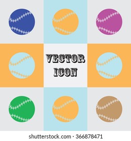 Baseball sport icon