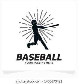 Baseball Sport Logo Design Template