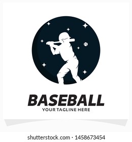 Baseball Sport Logo Design Template