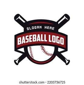 Baseball Sport Logo Design Template Baseball Stock Vector (Royalty Free ...