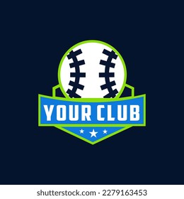 Baseball Sport Logo Design Template