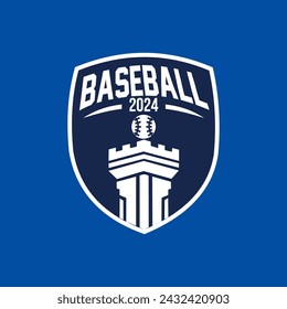 Baseball Sport Logo Design Template