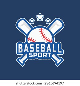 Diseño del logo deportivo de béisbol para tu equipo