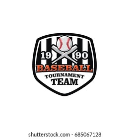 Baseball sport logo & emblem icon vector