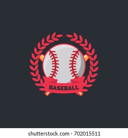 Baseball sport logo & ornament vector