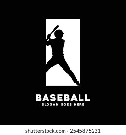 Baseball sport logo template design