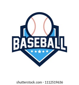 Baseball sport professional logo