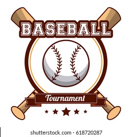 baseball sport tournament poster