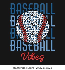 Baseball Sport Vector T-Shirt Design