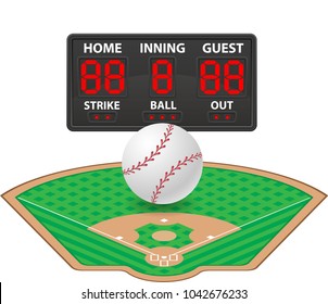 野球 スコアボード のイラスト素材 画像 ベクター画像 Shutterstock