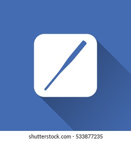 Baseball stick icon design