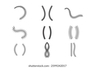 Baseball stitches, baseball laces, sport, softball files