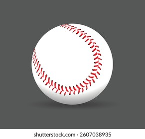 Baseball  Stitches  on a white background , vector design