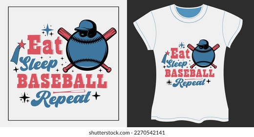 Baseball Sublimation Design. Retro Baseball SVG T-shirt Design. Retro Baseball SVG Crafts design.