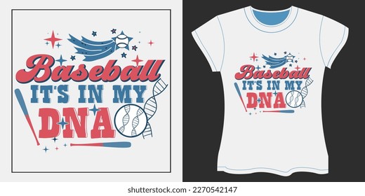 Baseball Sublimation Design. Retro Baseball SVG T-shirt Design. Retro Baseball SVG Crafts design.