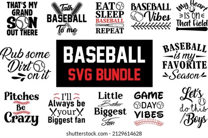 Baseball Svg Bundle - Baseball Quote Bundle svg
