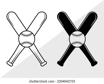 Baseball SVG Printable Vector Illustration svg