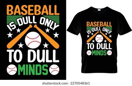 BASEBALL T - SHIRT DESIGN