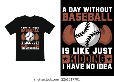 Baseball t shirt design print ready vector file for t shirt and other 