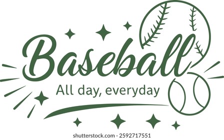 Baseball t shirt design print ready vector file for t shirt and other