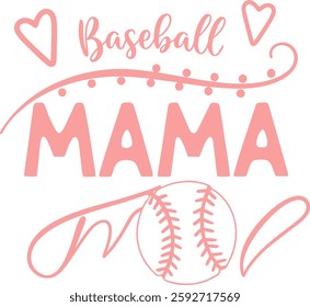 Baseball t shirt design print ready vector file for t shirt and other