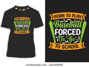 Baseball T shirt Design Vector