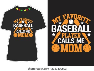 Baseball T shirt Design Vector