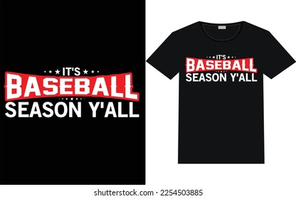 Baseball-T-Shirt-Design-Vektorgrafik