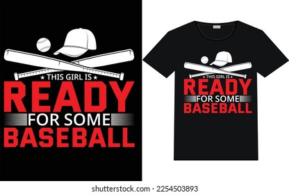Baseball T shirt design vector