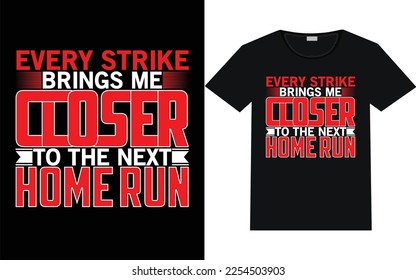 Baseball-T-Shirt-Design-Vektorgrafik