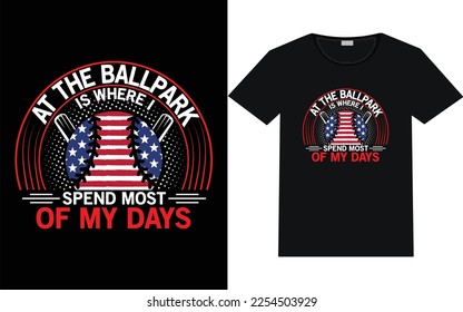 Baseball T shirt design vector