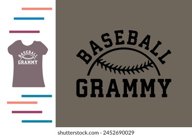 Baseball t shirt for grandma