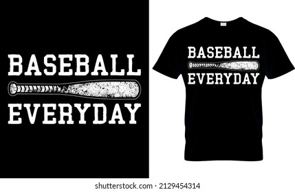Baseball T shirt - Baseball Lover T shirt Design Template