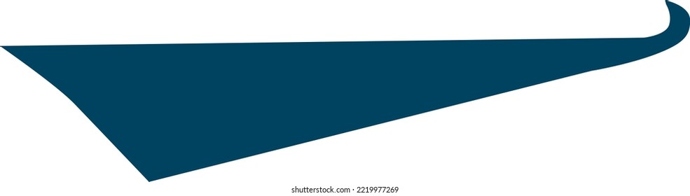 Baseball Tailsweep Shape Vector Background