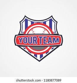 Baseball Team Championship Logo Template