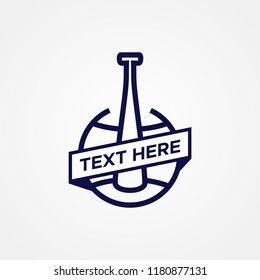 Baseball Team Championship Logo Template