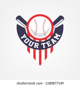 Baseball Team Championship Logo Template