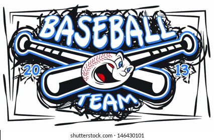 Baseball Team Design for Jersey, Jackets or Signs 