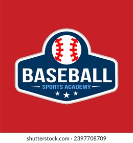 Baseball Team Logo Template Design