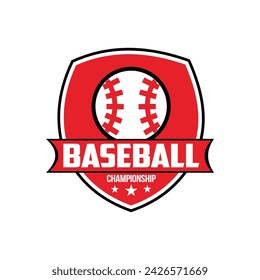 Baseball Team Logo Template Design