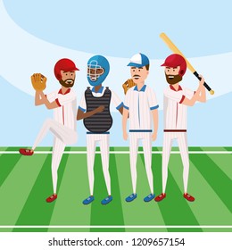 baseball team player competition game