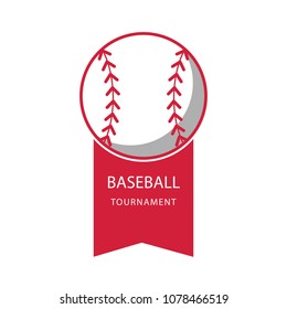 Baseball Tournament Vector Template Design Illustration