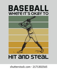 Baseball T-Shirt Design  Perfect For Others