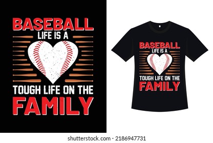 Baseball t-shirt design with vector