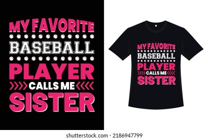 Baseball t-shirt design with vector