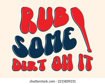 Baseball t-shirt design vector file