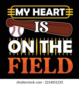 Baseball t-shirt design vector template