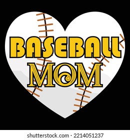 Baseball t-shirt design vector template