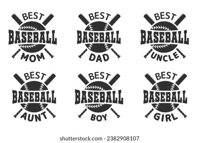 Baseball typography Bundle, Baseball Vector Bundle, Sports, Baseball, vector, silhouette, Sports silhouette, Baseball logo Bundle, Game vector, Game tournament,